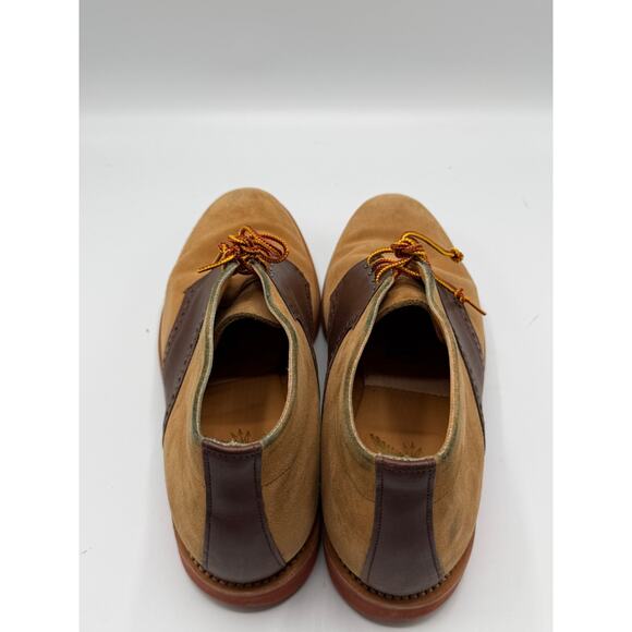 Mark McNairy Chukka Boot Tan Suede Brown Leather Mens 8753CS Size 12 No Box main image 11